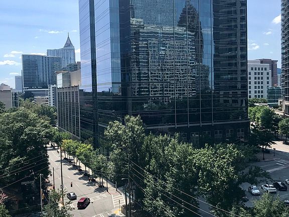 West facing view from private balcony