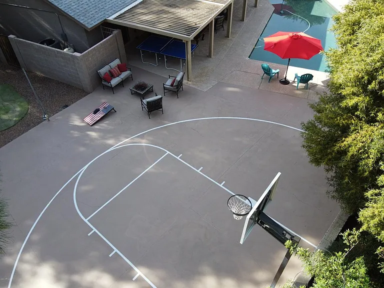 Sport Court for basketball and games!