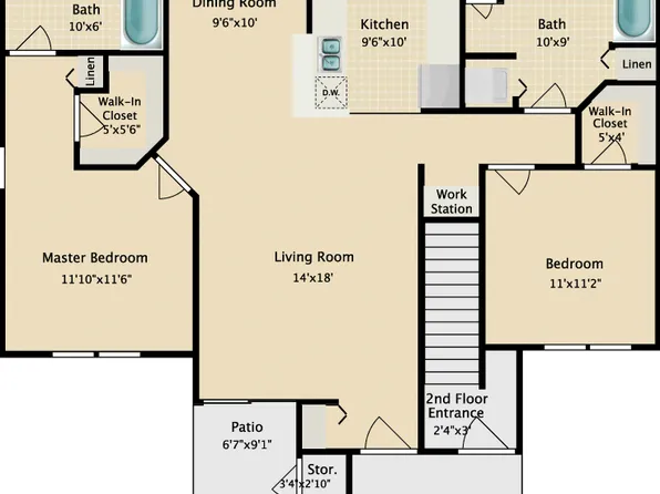 1350 Coventry Glen Dr APT 101, Round Lake, IL 60073