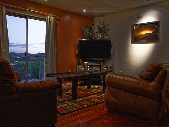 Living room with views