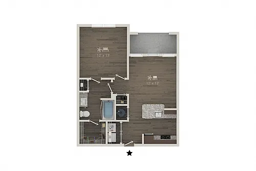 Floor plan A1