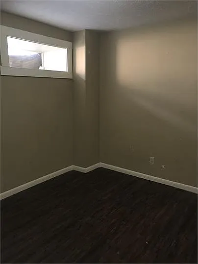 Bedroom at end of hallway