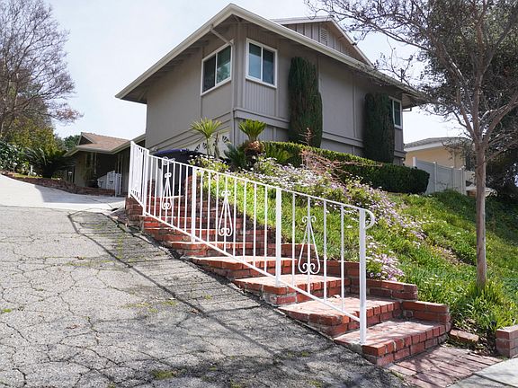 Stairs & side yard - thanks for touring!