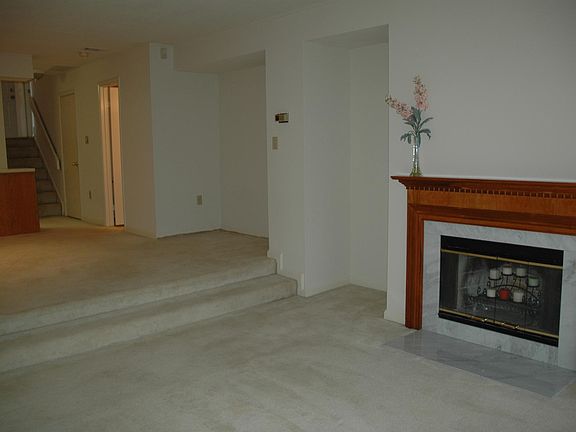 View of living and dining room area