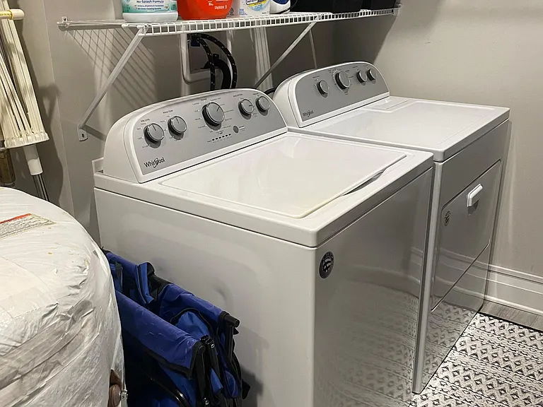 In unit Washer & Dryer + Utility Closet
