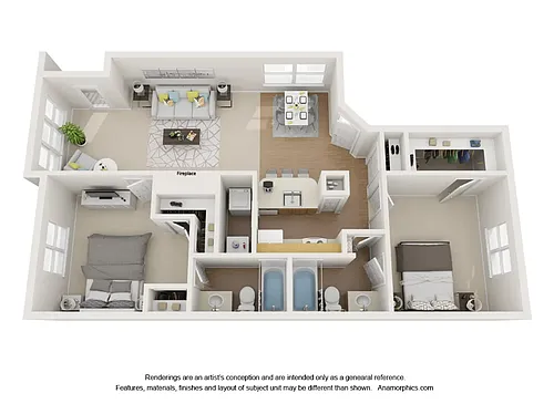 Floor plan Preserve