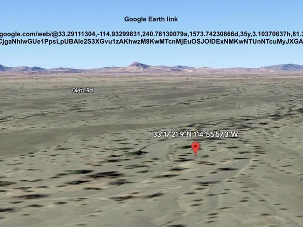 Land Milpitas Wash Wilderness, Palo Verde, CA 92266