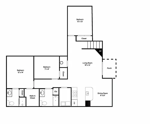 Floor plan C2