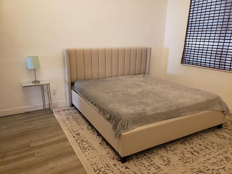Bedroom - Staged - Shown Furnished - not included
