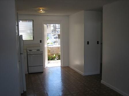 View from font door to back door