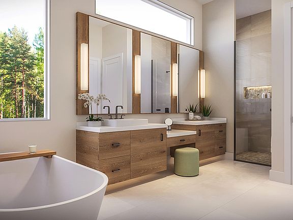 Master Bath Virtually Staged Santino Grande