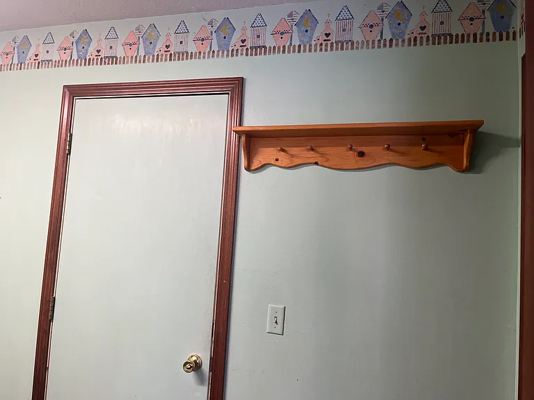Laundry room door to garage