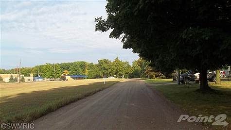 The view looking back towards Northside School