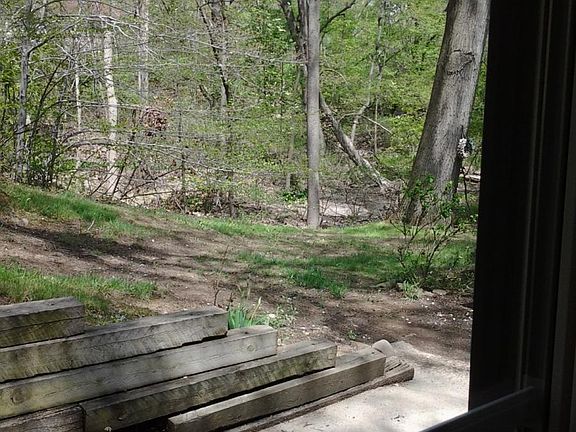 Wooded patio