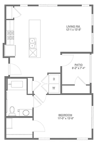 Floor plan Huntington