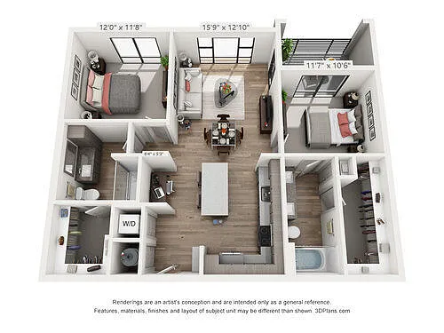 Floor plan B1