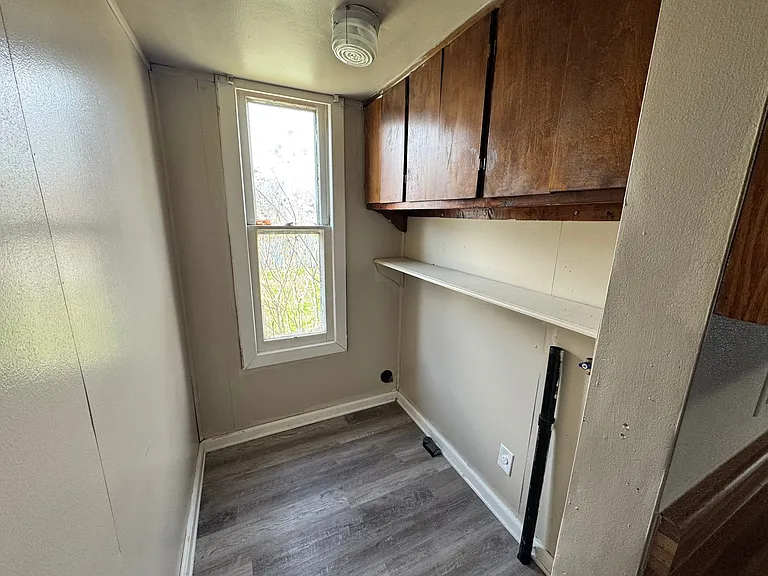 Laundry Room with Washer and Dryer Hookup