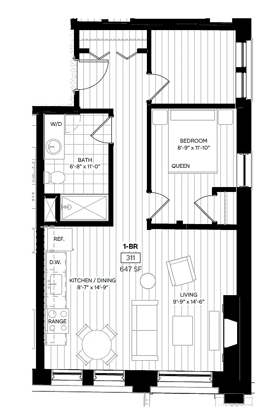 Floor plan 311