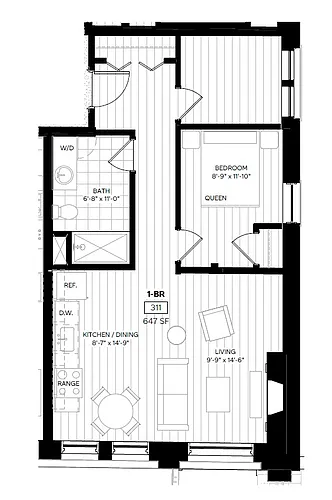 Floor plan 311