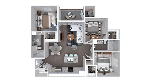 Floor plan 3X2-1288
