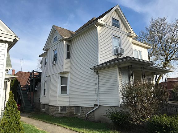 North side of house. Each bedroom has two to three windows. Most windows were replaced last year.