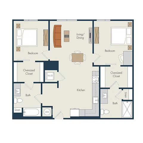 Floor plan B8