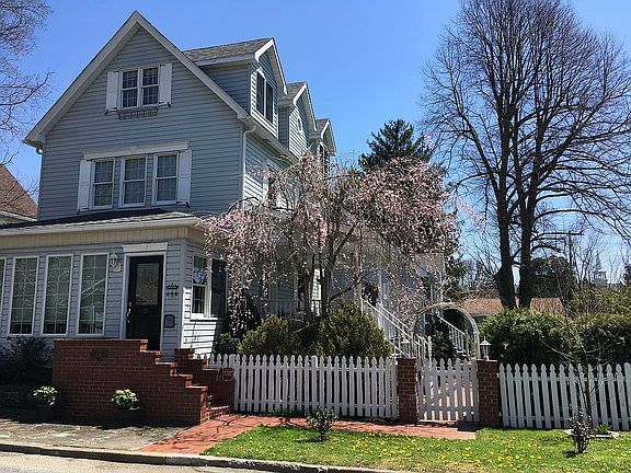 Front view in early spring 