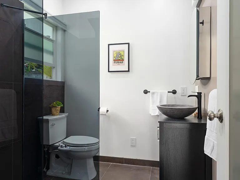 Newly renovated bathroom