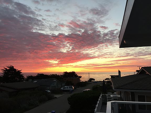 View from living room deck