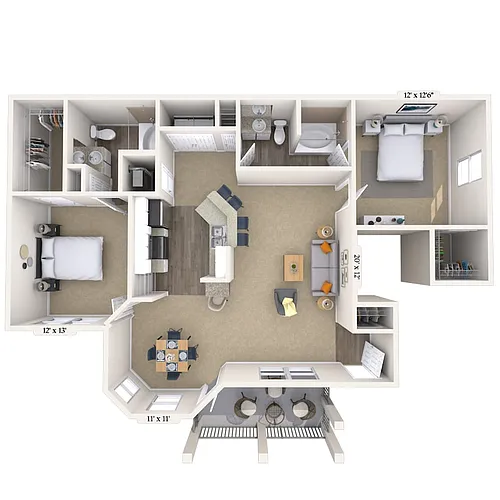 Floor plan Hathaway