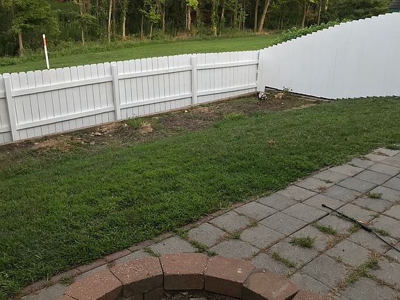 Backyard, privacy fenced