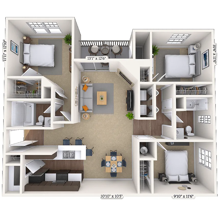 Floor plan Mariner