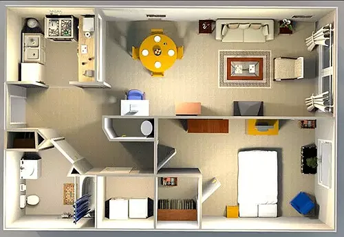 Floor plan Afton