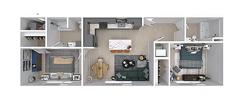 Floor plan Rovos (Market Rate)