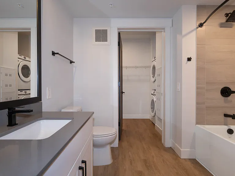 Bathroom and In-home Washer and Dryer