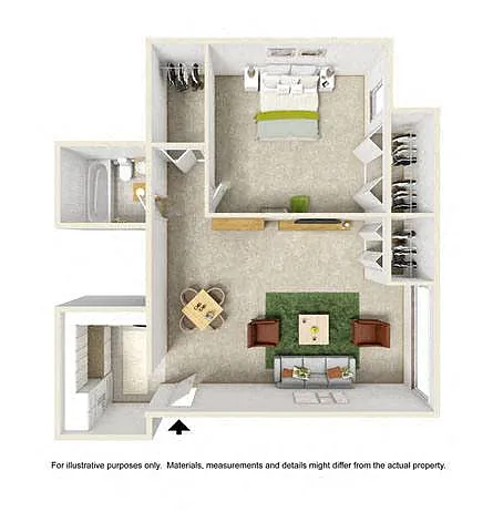 Floor plan The Cottonwood
