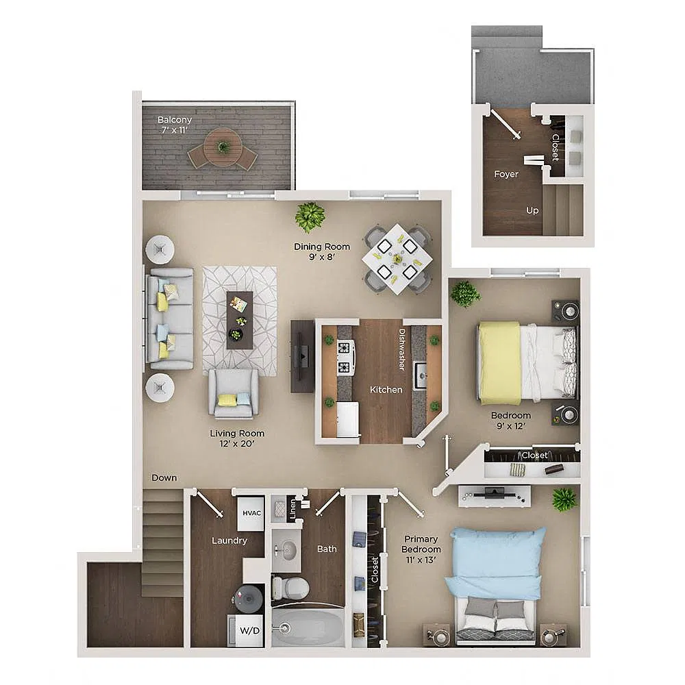 Floor plan B1