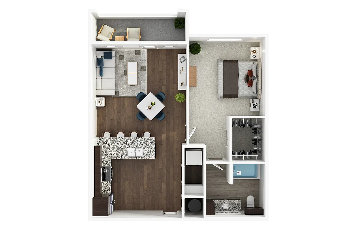 Floor plan A2A