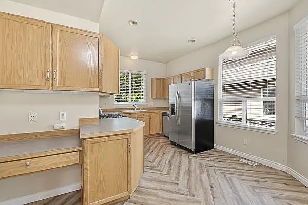 Kitchen with eating space