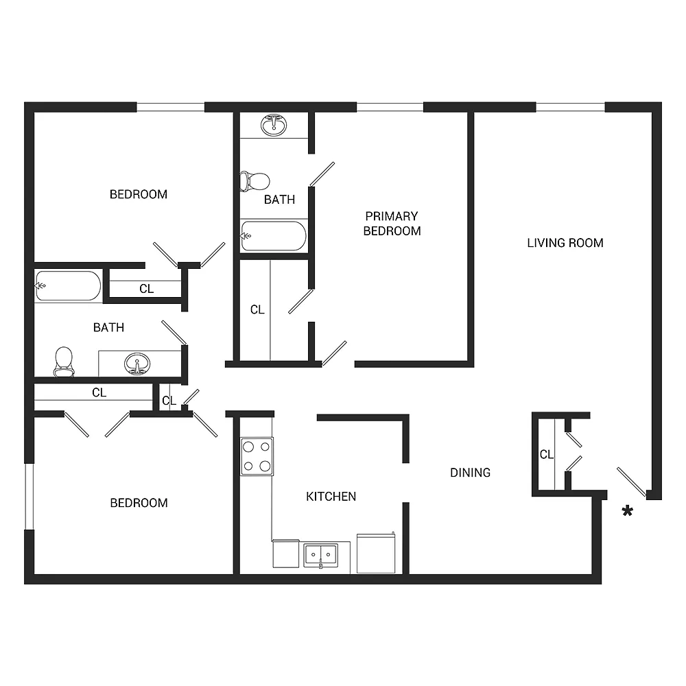 Floor plan C3