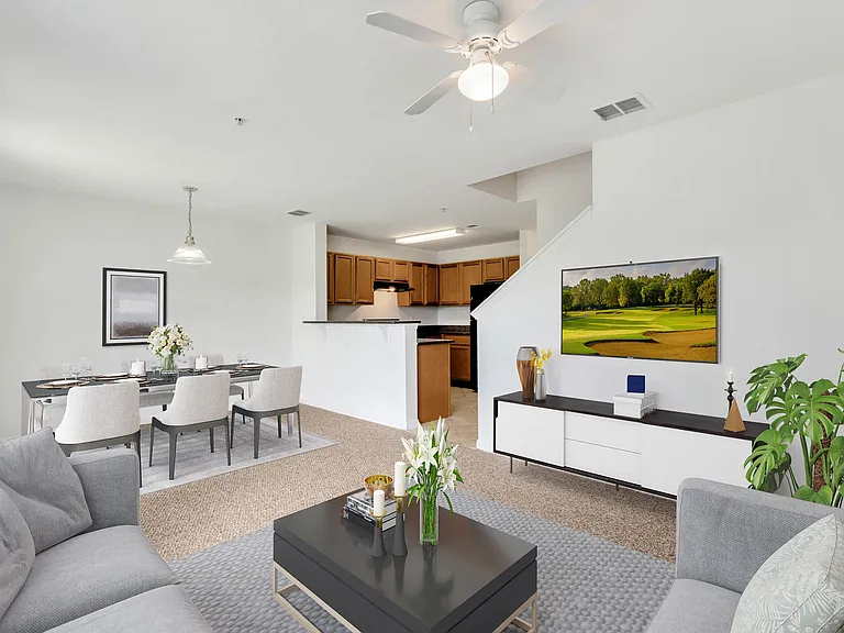 Living Room/Dining Area
