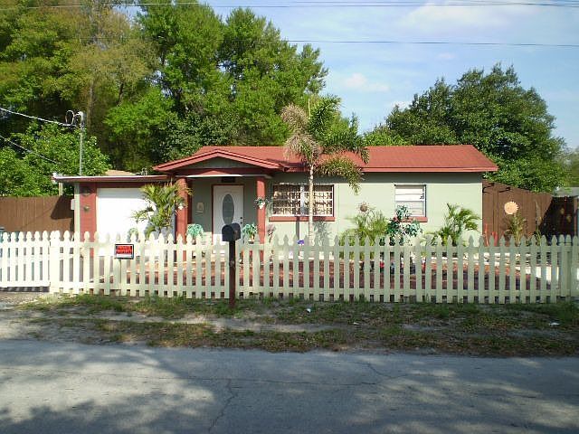 front of the house
