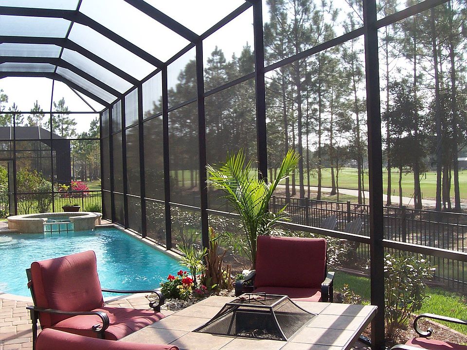 Pool with Golf Course View