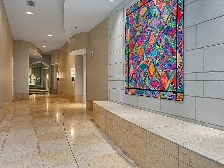 Main lobby of building