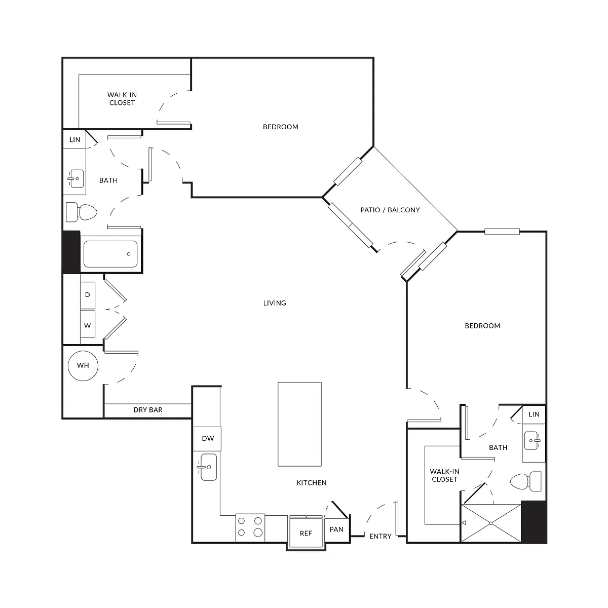 Floor plan B3