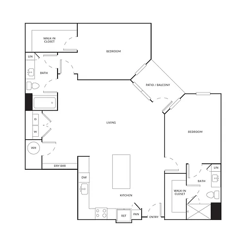 Floor plan B3