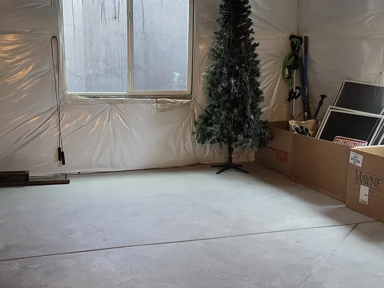Unfinished basement