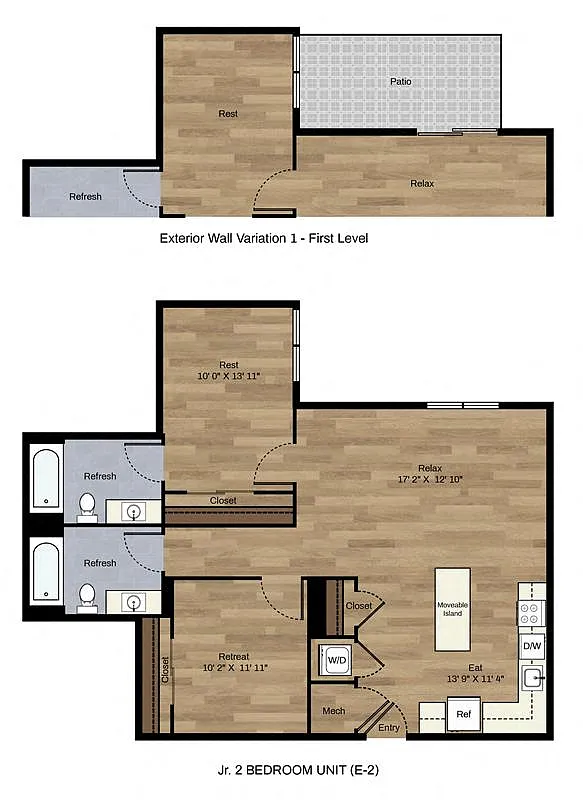 Floor plan E-2