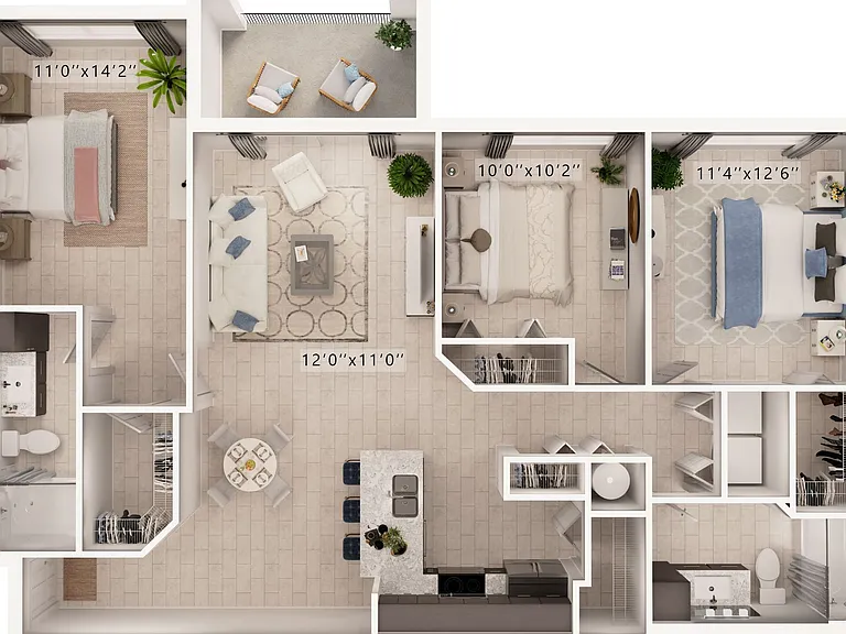 Corbelli Floor Plan