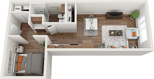 Floor plan Ross Island
